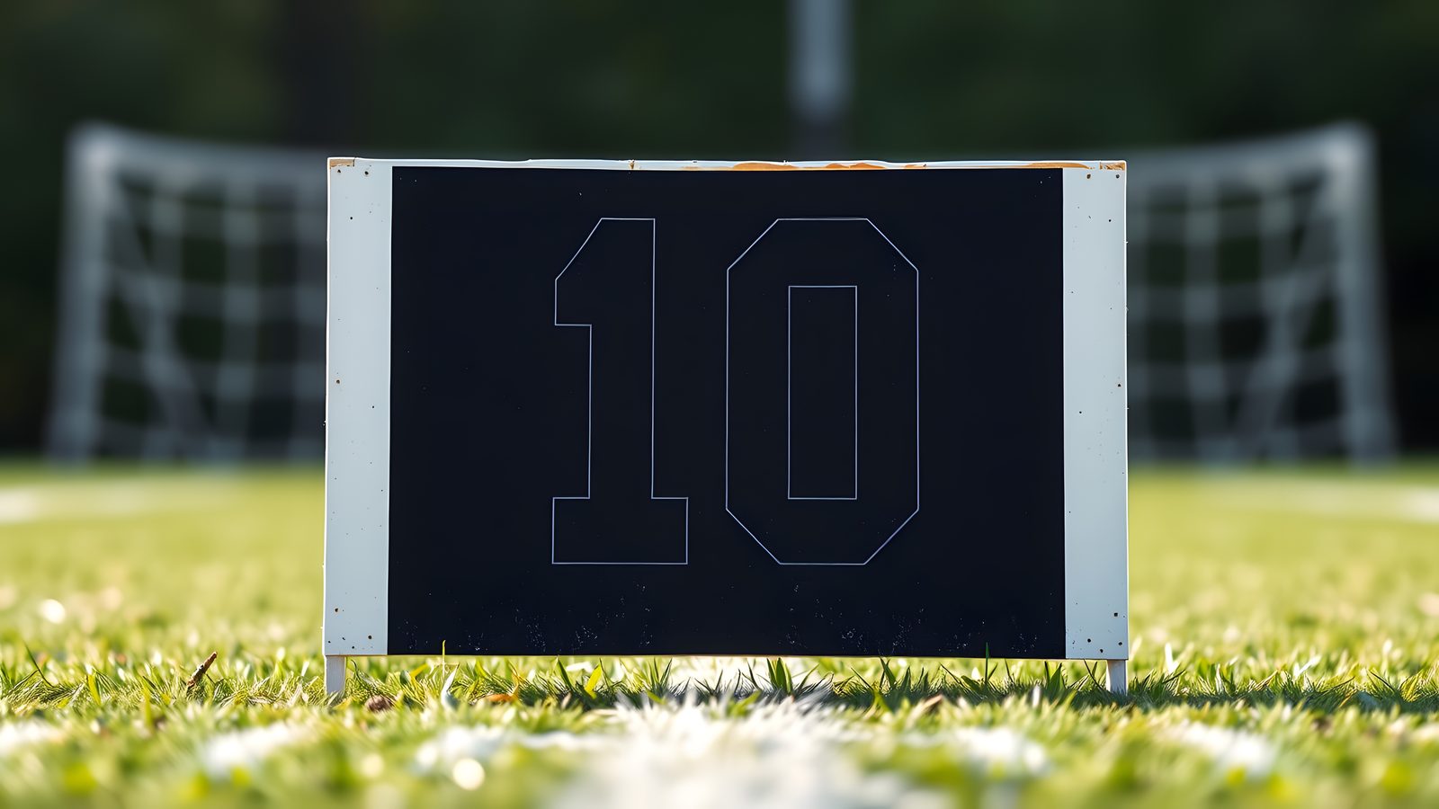 Minimal scoreboard showing a decisive one goal match result